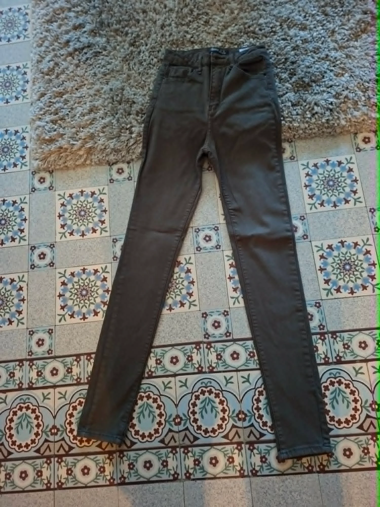 high-waist skinny jeans / Toxik3